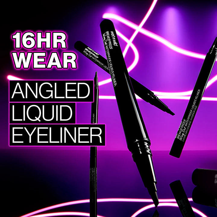 Wet n wild Breakup PROOF Wing Out Waterproof Liquid Eyeliner - 0.9ml | ويت ان وايلد اي لاينر سائل وينغ اوت - 0.9 مل