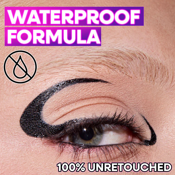 Wet n wild Breakup PROOF Wing Out Waterproof Liquid Eyeliner - 0.9ml | ويت ان وايلد اي لاينر سائل وينغ اوت - 0.9 مل