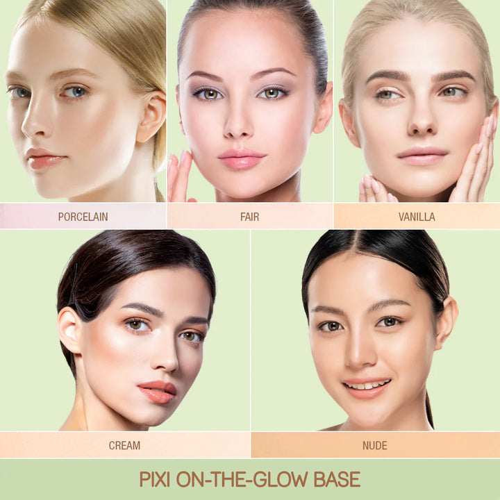 Pixi On-the-Glow BASE Foundation - 19g | بيكسي كريم أساس -19 غرام
