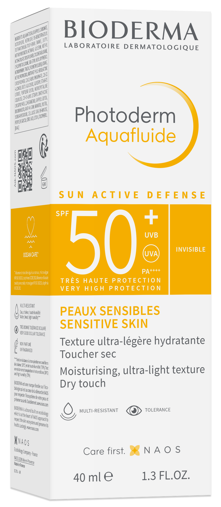 Bioderma Photoderm Aquafluide SPF50+ | بيوديرما واقي شمسي بعامل حماية 50 للبشرة الدهنية