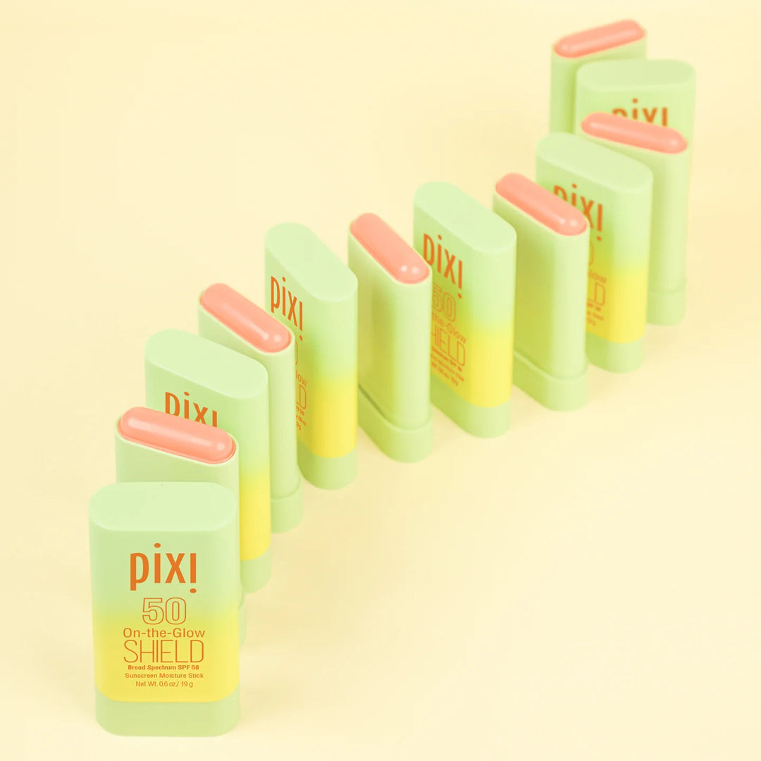 Pixi On-The- Glow Shield Sunscreen Moisture Stick - 19g