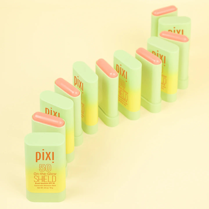 Pixi On-The- Glow Shield Sunscreen Moisture Stick - 19g