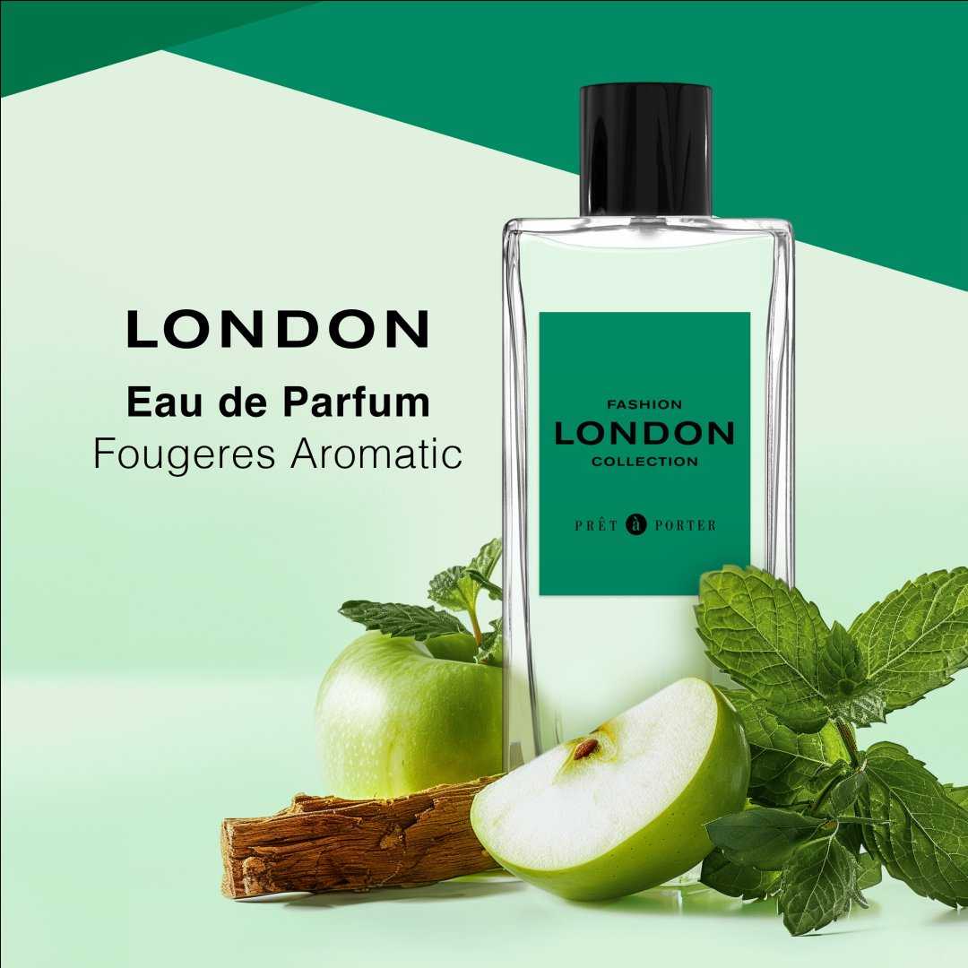 Pret a Porter London Collection Eau de Parfum - 100ml | بريت ا بورتير عطر منعش للنساء و الرجال - 100 مل