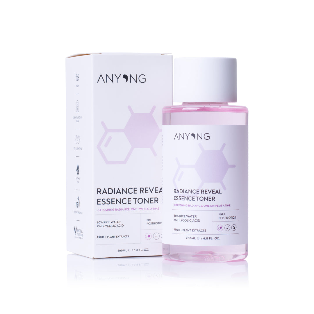 ANYONG Radiance Reveal Essence Toner - 200ml | تونر أنيونغ لإشراقة البشرة وتعزيز النضارة – 200 مل