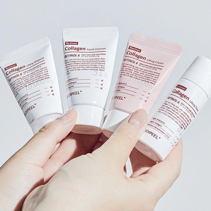 MEDIPEEL Retinol Collagen Lifting Trial Kit -15g | ميديبيل مجموعة العناية بالبشرة بالريتنول والكولاجين - 15 غ