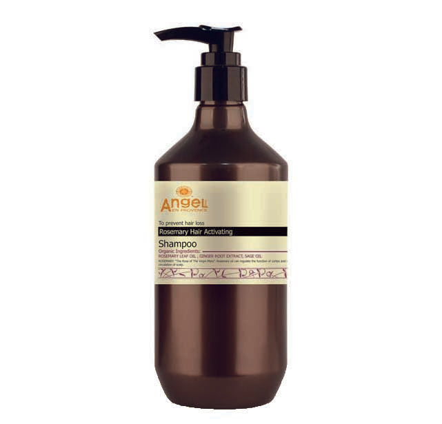 Angel Rosemary Hair Activating Shampoo  - 400ml | انجل شامبو الروزميري محفز لنمو للشعر - 400 مل
