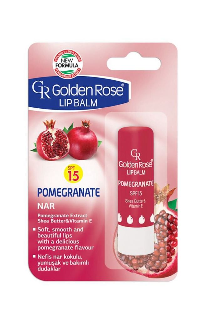 GOLDEN ROSE Lip Balm Spf15 - 4.5g | كولدن روز مرطب شفاه مع spf15 - 4.5 غرام