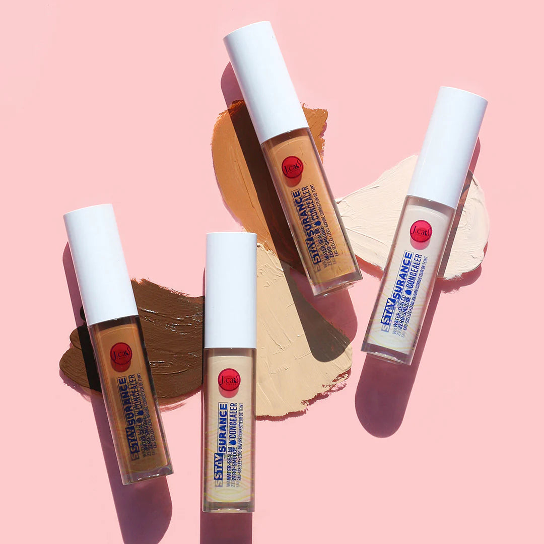 J. Cat Staysurance Water-Sealed, Zero-Smudge Concealer, - 4.8ml| جي كات كونسيلر مقاوم للماء  4.8مل