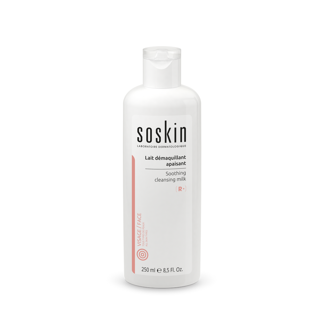 soskin Soothing Cleansing Milk - 250ml | سوسكن غسول حليبي للبشرة الجافة والحساسة -250 مل