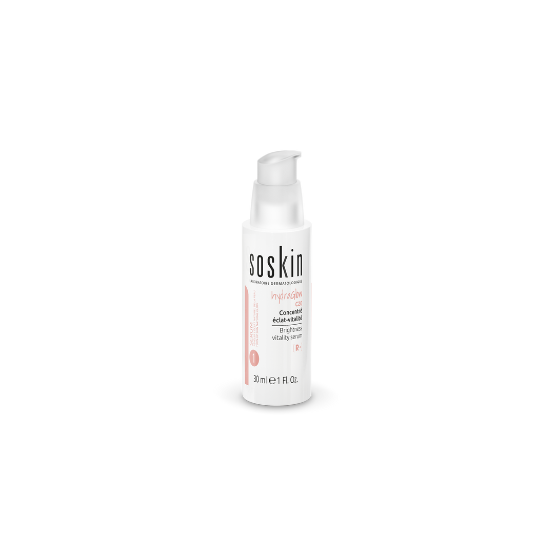 soskin Hydraglow C20 Brightness Vitality Serum - 30ml | سوسكن سيروم فيتامين سي 20% - 30 مل