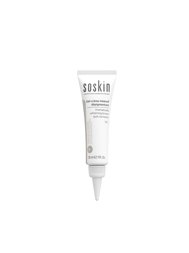 soskin Dramatically Whitening Brown Spot Corrector - 30ml | سوسكن كريم موضعي للتصبغات واثار الحبوب -30مل