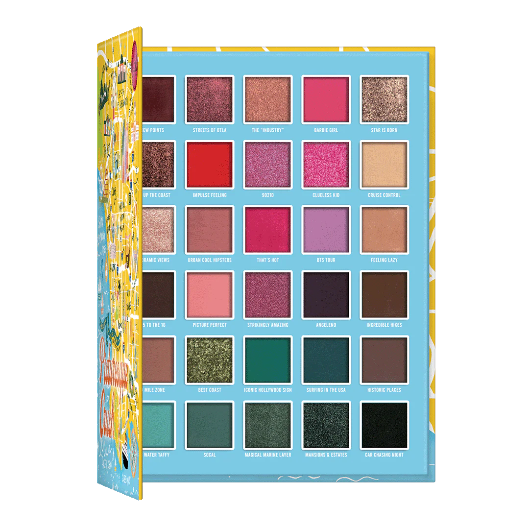 J. Cat BEAUTY Super Scenic 30 Pigment Guidebook - 30g| جي كات ظلال للعيون -30 غرام