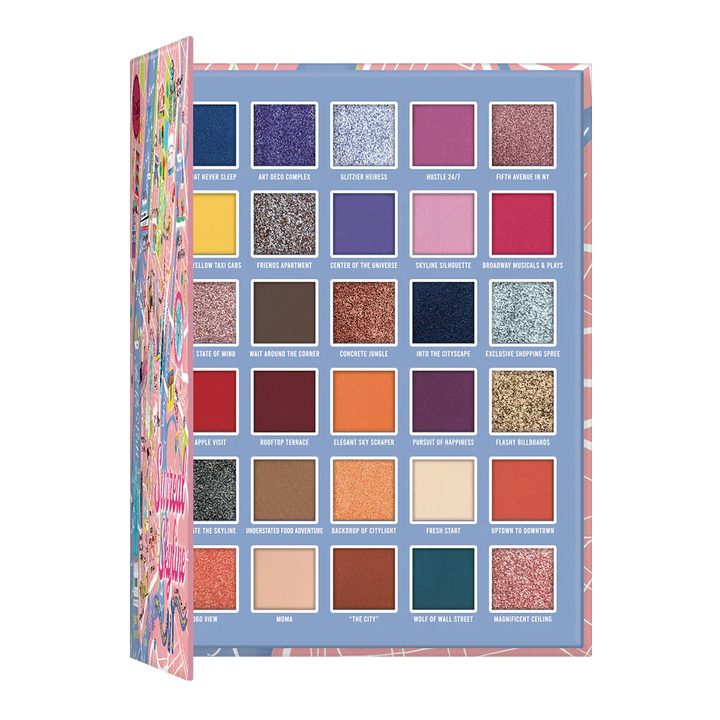 J. Cat BEAUTY Super Scenic 30 Pigment Guidebook - 30g| جي كات ظلال للعيون -30 غرام