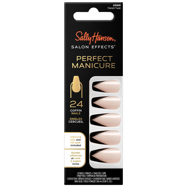 SALLY HANSEN Perfect Manicure Oval 24nail | سالي هانسن أظافر صناعية