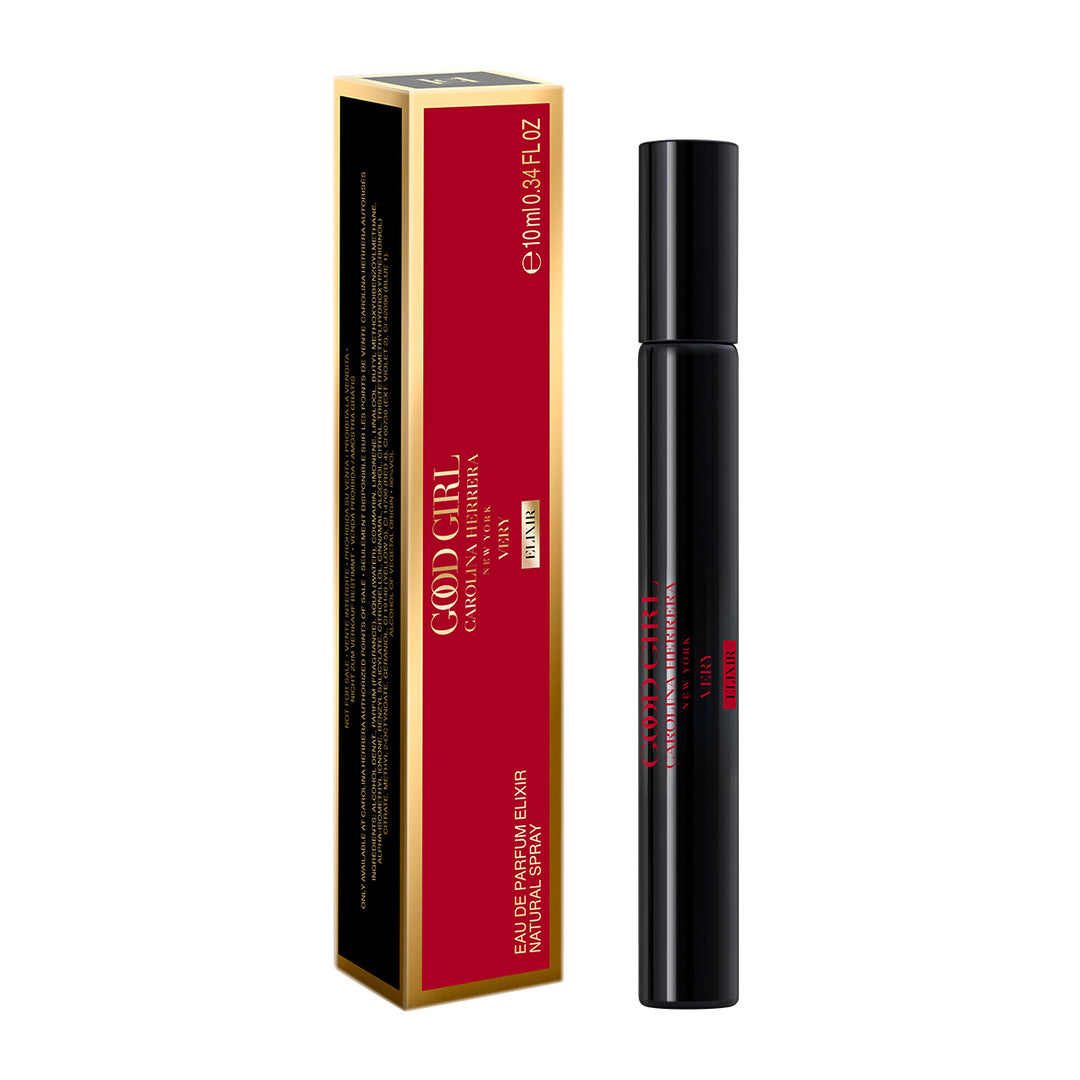 Sample Good Girl Very Elixir - 10ml | عينة عطر كارولينا هيريرا فيري جود جيرل او دي بارفان للنساء - 10 مل