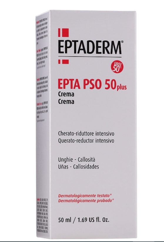 EPTADERM Epta Pso 50+ Cream - 40ml | ايبتاديرم كريم لعلاج تقرنات الجلد