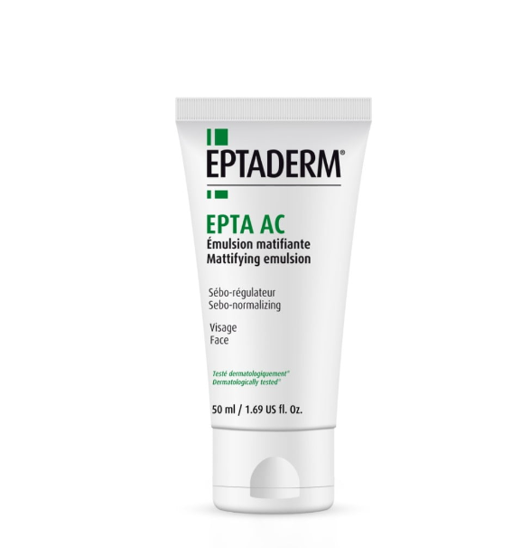 Eptaderm Epta AC Emulsion Matifiante - 50ml | ايبتاديرم كريم للبشرة الدهنية - 50 مل