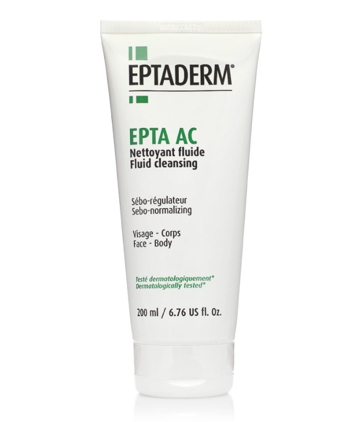 Eptaderm Epta AC Nettoyant Fluide - 200ml | ايبتاديرم غسول للبشرة الدهنية - 200 مل