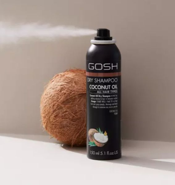 Gosh Dry Shampoo Spray Coconut Oil - 150 ml | جوش شامبو جاف بزيت جوز الهند - 150 مل