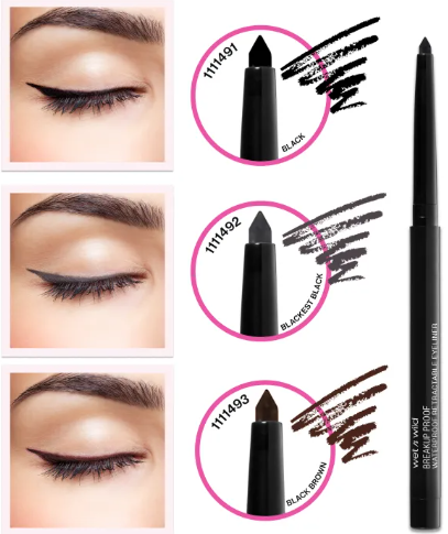 wet n wild BREAKUP PROOF WATERPROOF RETRACTABLE GEL EYELINER | ويت ان وايلد اي لاينر جل ضد الماء