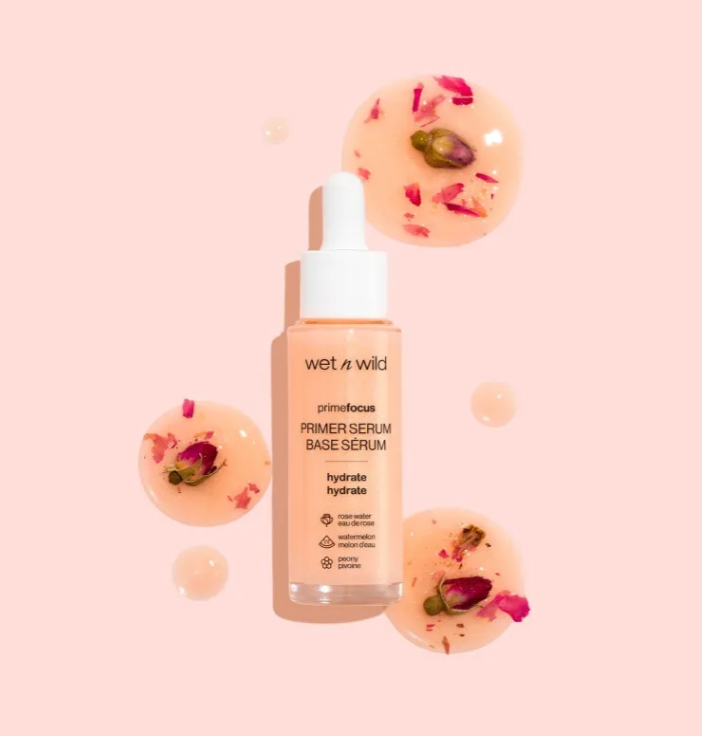 wet n wild PRIME FOCUS HYDRATING PRIMER SERUM - 30ml | ويت ان وايلد سيروم برايمر مرطب للوجه - 30 مل