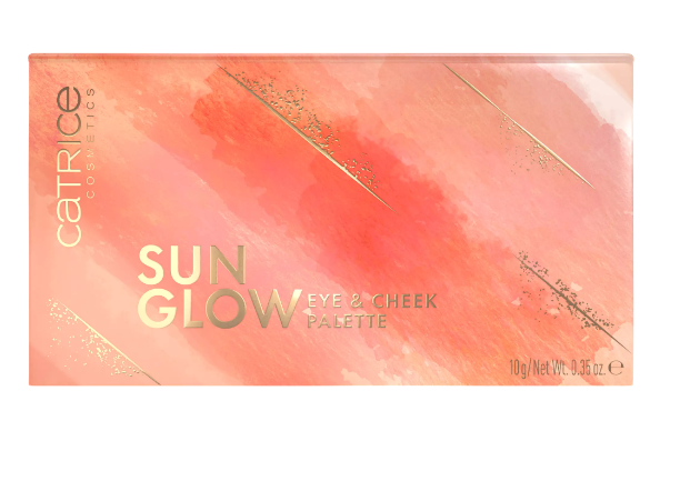 Catrice Sun Glow Eye & Cheek Palette - 10g | كاتريس باليت للوجه و العيون - 10 غرام