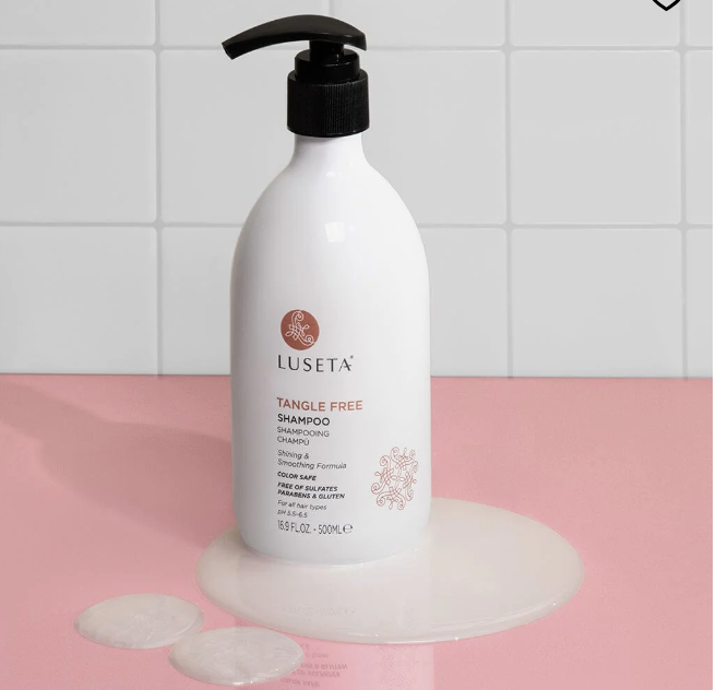 LUSETA Tangle Free Argan Oil Shampoo - 500ml | لوسيتا شامبو مضاد للتشابك بزيت الأرغان - 500 مل
