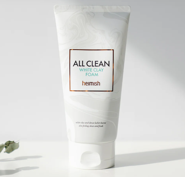 heimish All Clean White Clay Foam - 150g | هيميش غسول رغوي للوجه بالطين الأبيض - 150 غرام