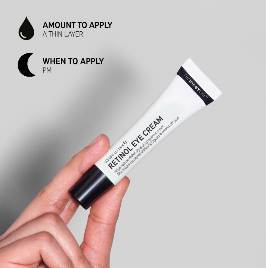 The Inkey List Retinol Eye Cream - 15ml | ذا انكي ليست كريم ريتنول حول العين - 15 مل