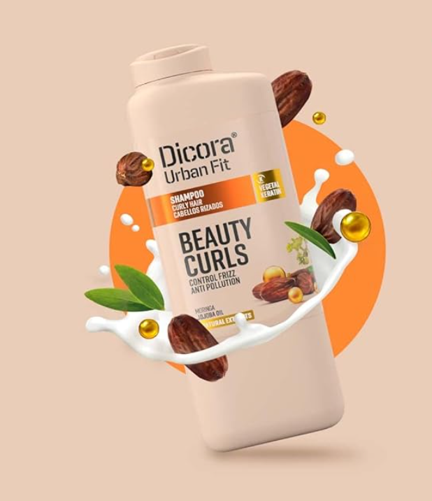 Dicora Shampoo Curly Hair - 800ml | ديكورا للشعر الكيرلي - 800 مل