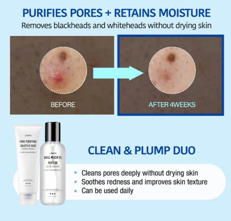 JUMISO Pore Purifying Salicylic Acid Foaming Cleanser - 120g | جوميسو غسول رغوي منقي بالساليسيليك اسيد - 120 غرام