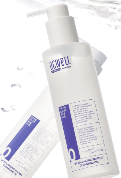 acwell pH Balancing Watery Cleansing Oil - 200ml | اكويل غسول زيتي للبشرة - 200 مل