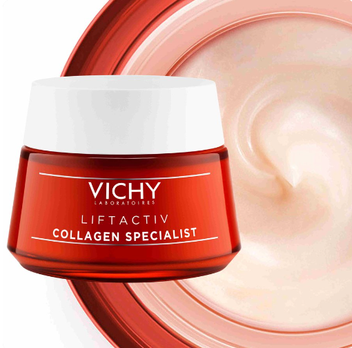 VICHY Liftactiv Collagen Specialist - 50ml | فيشي كريم كولاجين لعلامات الشيخوخة - 50 مل