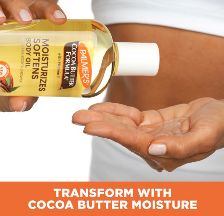 PALMER'S Cocoa Butter Formula Moisturizing Body Oil - 250ml | بالميرز زيت مرطب للجسم بزبدة كاكاو - 250 مل