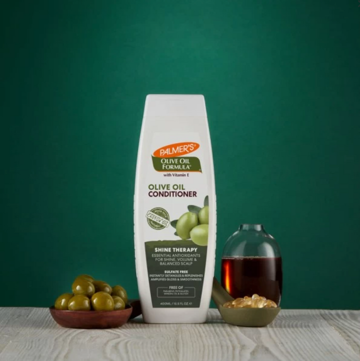 PALMER'S Olive Oil Formula Shine Therapy Conditioner - 400ml | بالميرز بلسم بزيت الزيتون للمعان - 400 مل