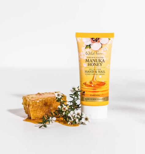 Wild Ferns Manuka Honey Hand and Nail Cream – 85ml | وايلد فيرنز كريم لترطيب اليدين و الأظافر - 85 مل