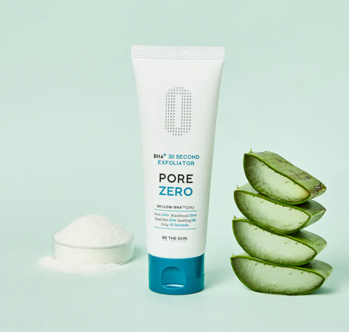 BE THE SKIN Pore Zero 30 Second Exfoliator - 100g | بي ذا سكين كريم مقشر للمسام - 100 غرام