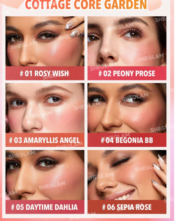 SHEGLAM Flush Crush Cream Blush Palette | شيكلام باليت أحمر خدود