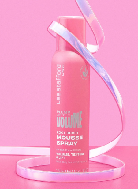 Lee Stafford Plump Up The Volume Root Boost Mousse Spray - 150ml | لي ستافورد موس لتكثيف الشعر - 150 مل