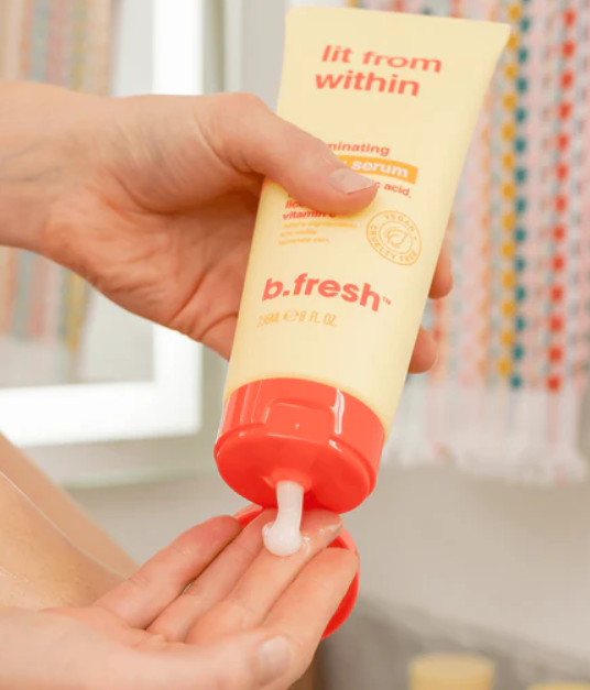 b.Fresh Lit From Within Illuminating Body Serum Illuminating body serum - 236ml | بي فريش سيروم مضيئ للجسم و مضاد للتصبغات - 236 مل