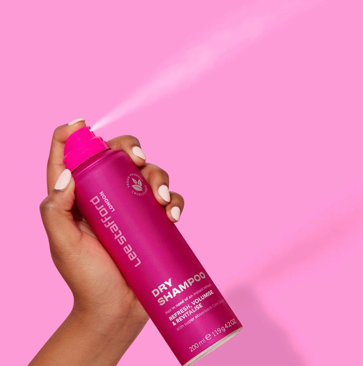 Lee Stafford Dry shampoo for hair - 200ml | لي ستافورد شامبو جاف - 200 مل