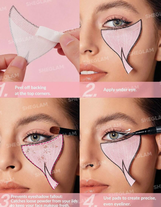 SHEGLAM So Long Fallout Mermaid Eyeshadow Sticker | شيكلام لصاقات تحديد العين