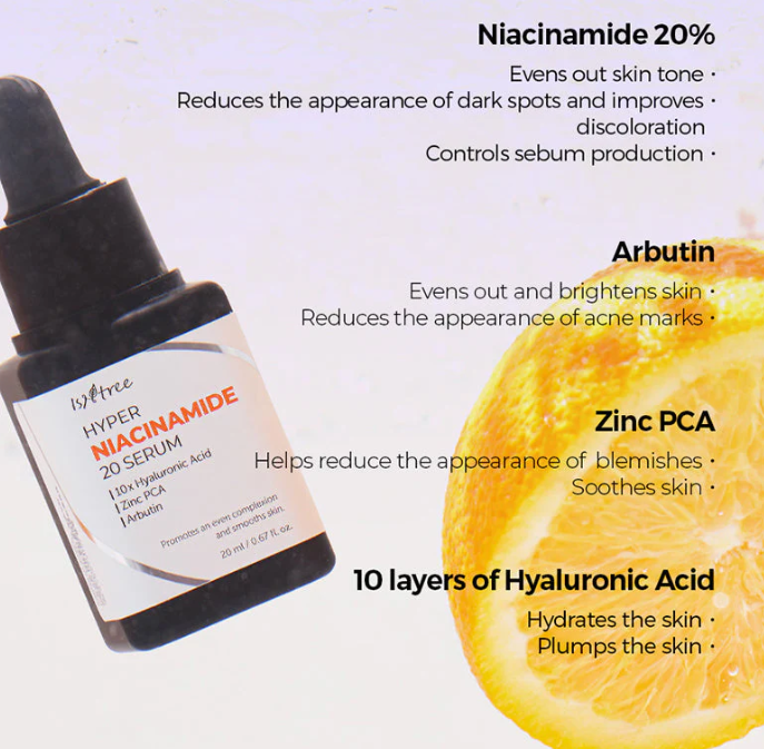 ISNTREE Niacinamide 20 Serum - 20ml | إيسنتري سيروم النياسيناميد 20% - 20 مل