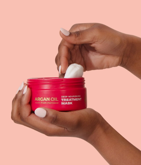 Lee Stafford ARGAN OIL DEEP NOURISHING TREATMENT MASK  - 200ML | لي ستافورد ماسك الشعر المغذي بزيت الأرغان - 200 مل