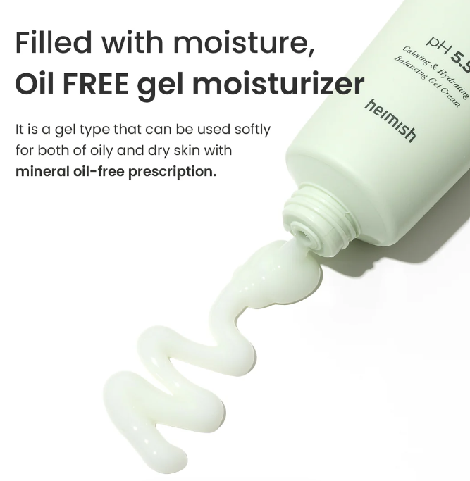 heimish Matcha Biome Calming Gel Moisturizer - 100ml | هيميش مرطب جب مهدئ للبشرة بالماتشا - 100 مل