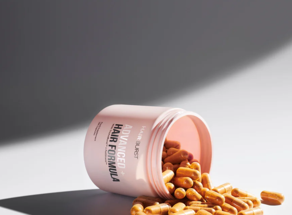 HAIR BURST Advanced + Hair Formula Vitamin - 120pcs | هيربيرست فيتامينات للعناية بالشعر - 120 حبة