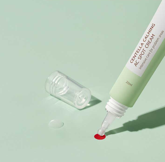 IUNIK Centella Calming Ac Spot Cream - 20ml | ايونيك كريم السينتيلا الموضعي المهدئ للبشرة - 20 مل
