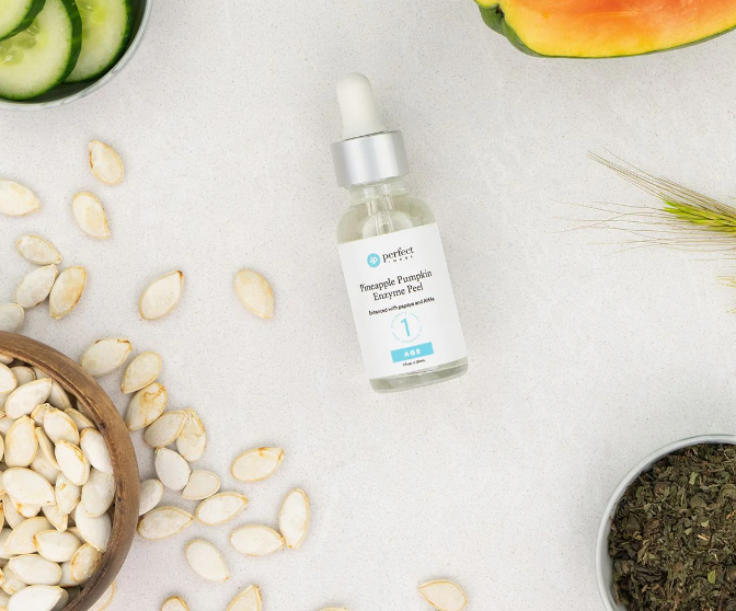 Perfect Image Pineapple Pumpkin Enzyme Peel - 30ml | بيرفكت إيمج سيروم مقشر بأنزيمات الفواكه - 30 مل