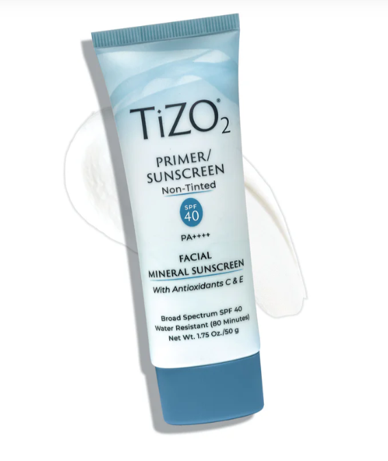 Tizo 2 Facial Primer Non-tinted SPF 40 - 50g | تايزو واقي شمسي بدون لون مع عامل حماية 40 - 50 غرام