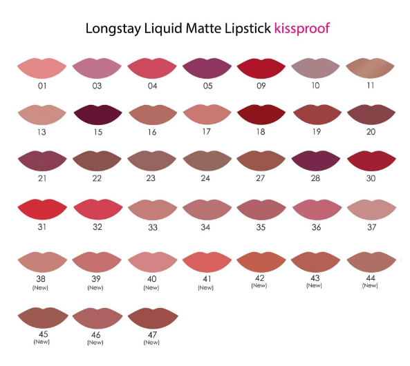 Golden rose Long stay Liquid Matte Lipstick - 5.5ml  |كولدن روز أحمر شفاه سائل مطفي يدوم طويلاً - 5.5 مل